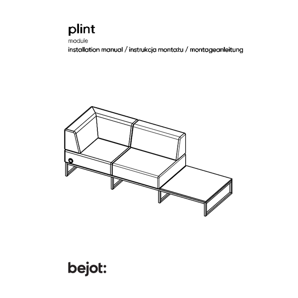 plint - installation manual